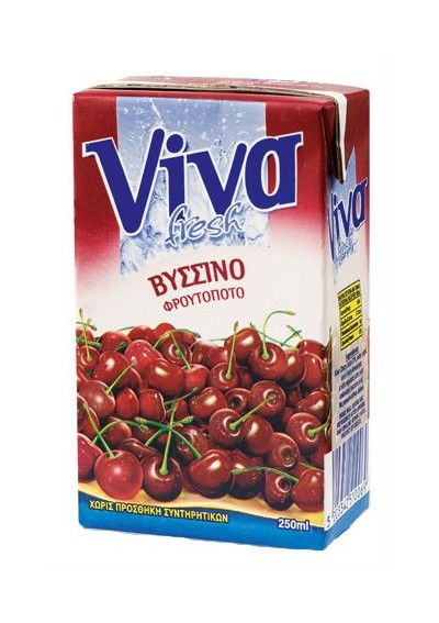 Viva Sour Cherry Fruit drink 0,25lt