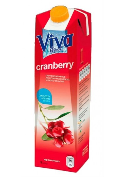Viva Cranberry 1lt
