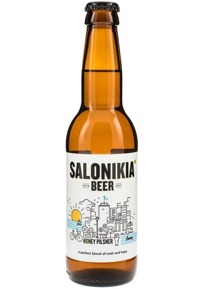 Salonikia Honey Pilsner Beer 0,50lt