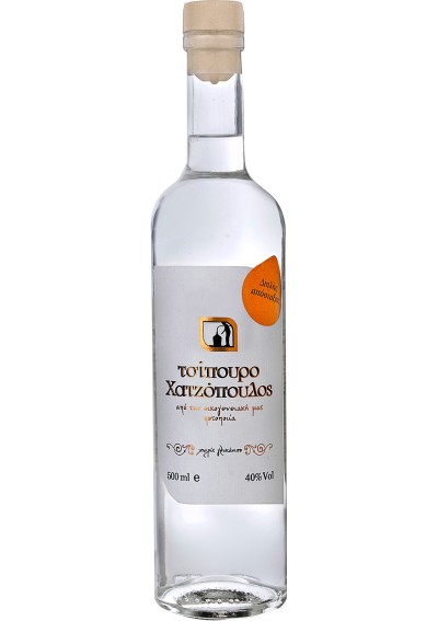 Chatzopoulos Tsipouro without Anise 0,50lt