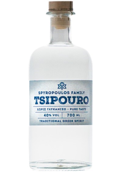 Spiropoulou Tsipouro Withoute Anise 0,70lt