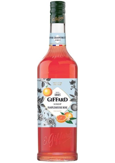 Giffard Pink Grapefruit Syrup 1lt